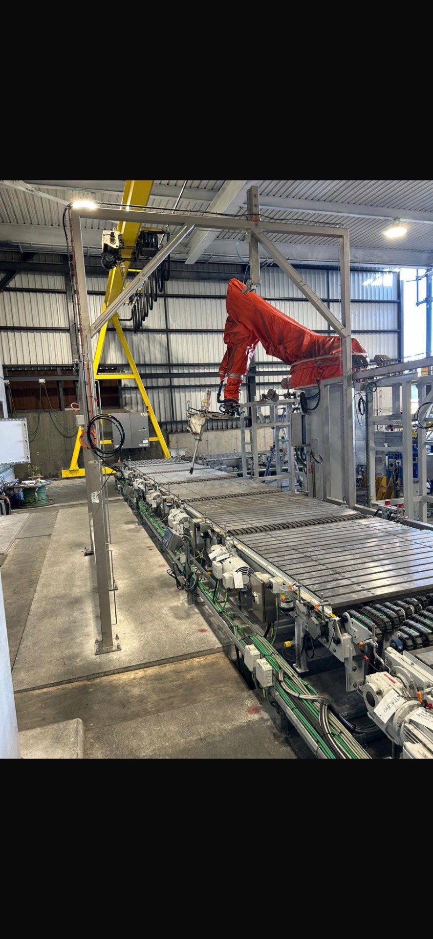 Engineering en installatie van industriële productielijn